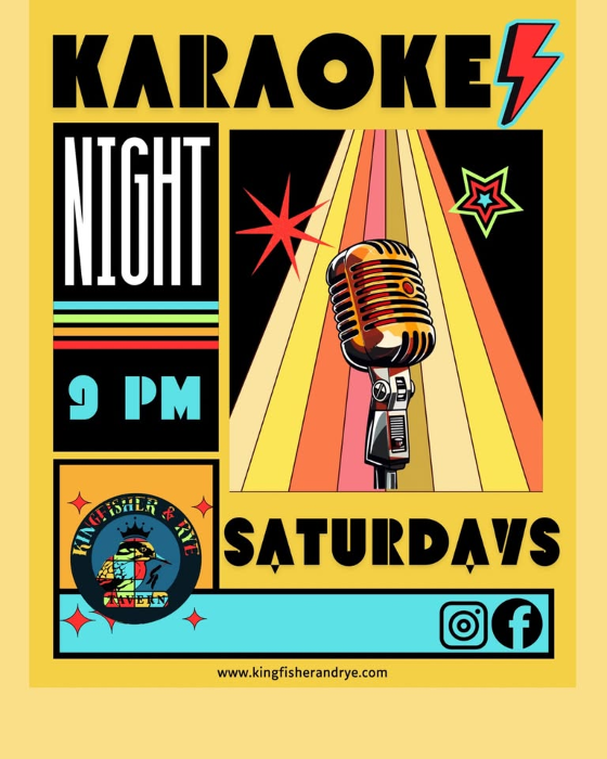 Saturday Night Karaoke with DJ Metalero