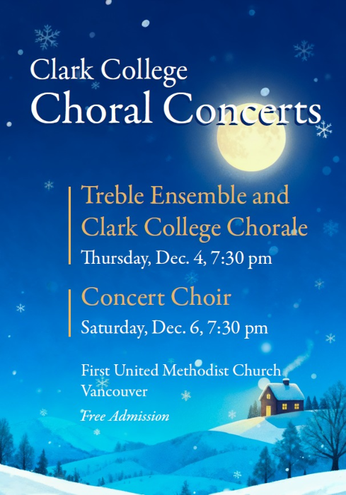 Clark College Concert Choir Fall Performance