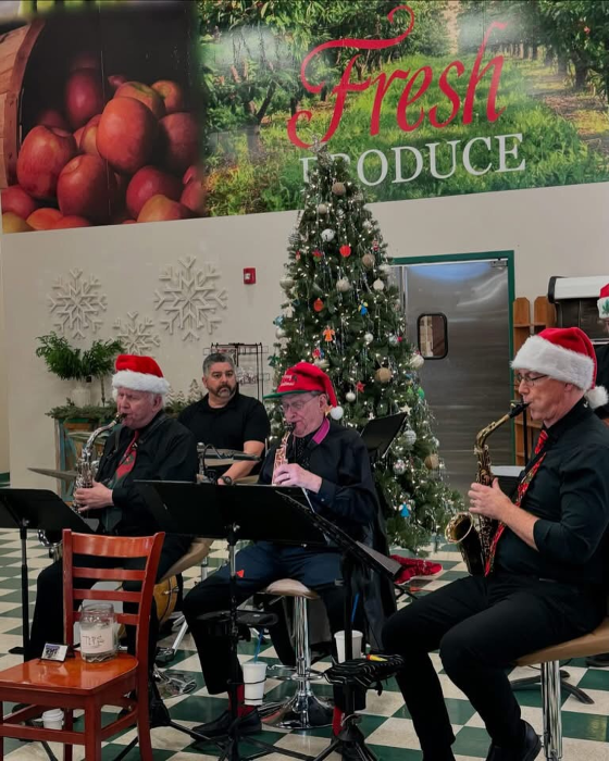 Christmas Jazz at The Mercantile (Richland branch)
