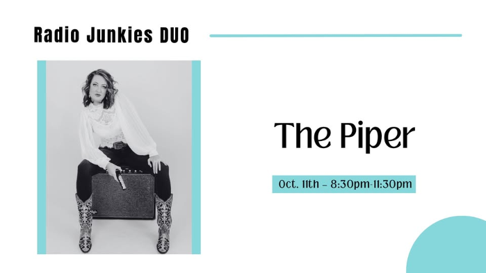 Radio Junkies DUO LIVE @ The Piper w/ Jacob Huff