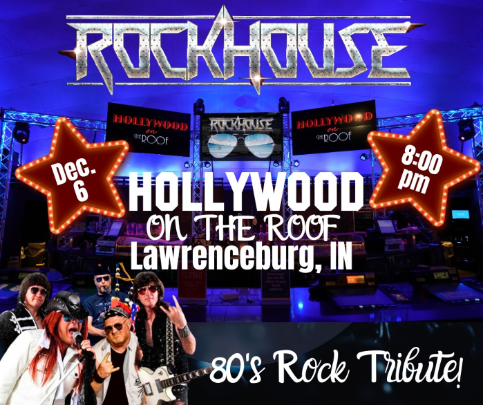 RockHouse! 80's Rock Tribute from Columbus, OH rocks Hollywood on the Roof!