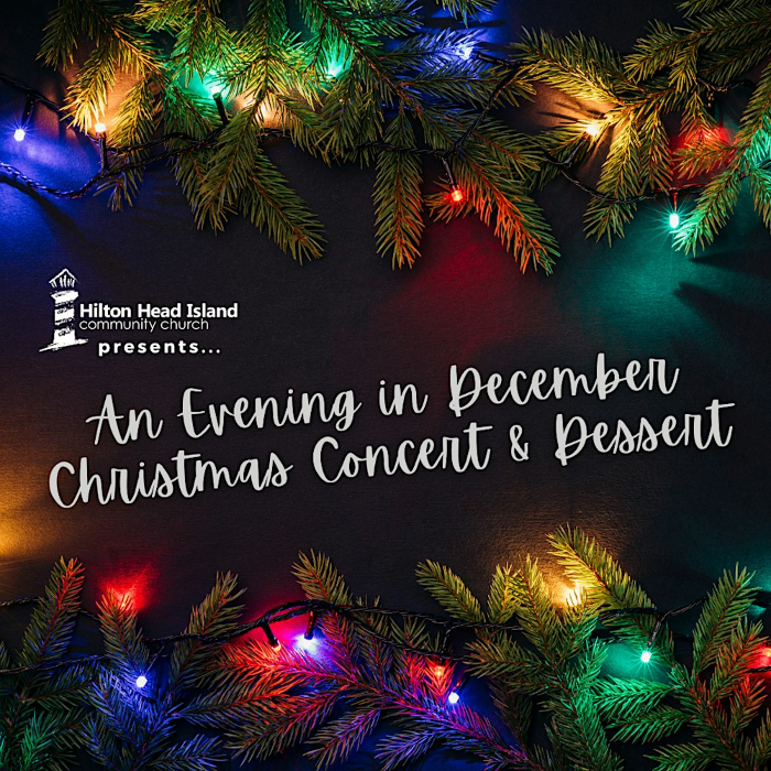An Evening in December Christmas Concert and Dessert