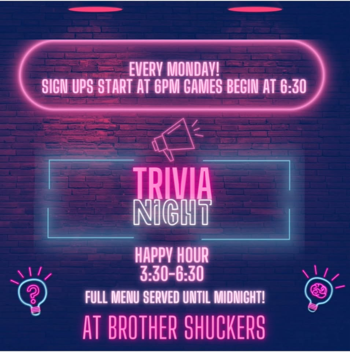 TRIVIA NIGHT AT BROTHER SHUCKERS HILTON HEAD!
