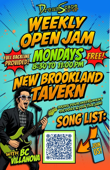 Full Band Open Jam: Hosted by BC Villanova