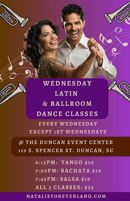 TUESDAY Salsa, Bachata & Swing Dance Classes!