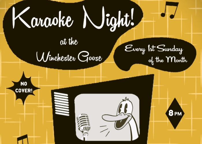 Karaoke at the Winchester Goose