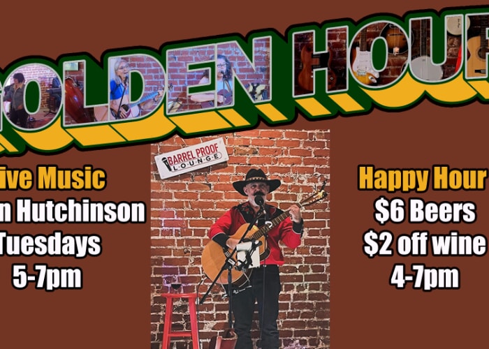 Live Music Happy Hour - Kevin Hutchinson & Friends!