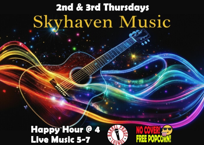 Live Music Happy Hour - Skyhaven Band - Downtown