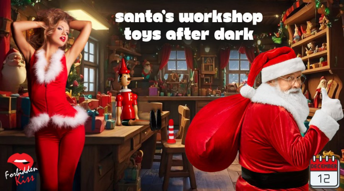 Forbidden Kiss LIVE - Santa's Workshop - Toys After Dark