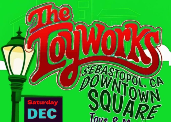 The ToyWorks DownTown Sebastopol Square Music & Toy Festival