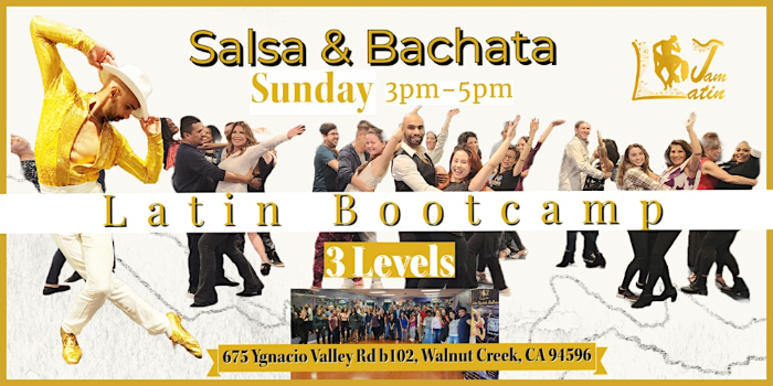 Salsa class |Bachata class | Walnut creek | Sunday |Latin Bootcamp