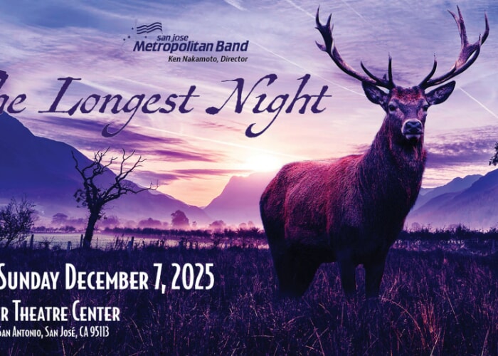 San Jose Metropolitan Band Presents The Longest Night - December 7th at 3pm