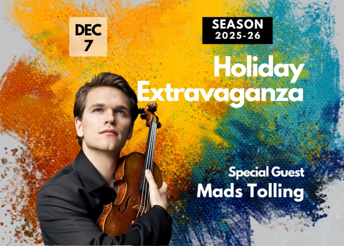 PACO Holiday Extravaganza Concert with Mads Tolling