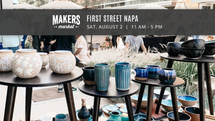 MAKERS MARKET's™ Local Artist Street Fair @ First Street Napa
