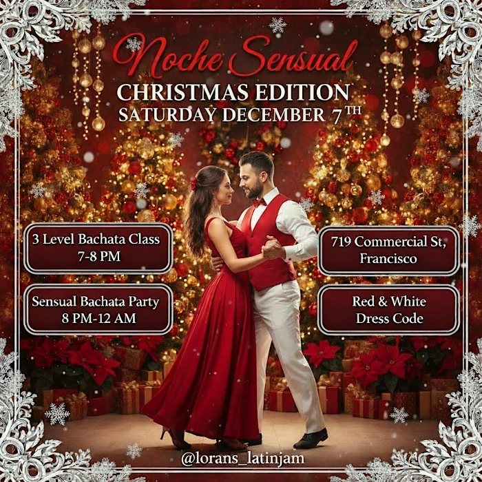 Sunday Noche Sensual | Bachata class and Party |Bachata Social in Sf