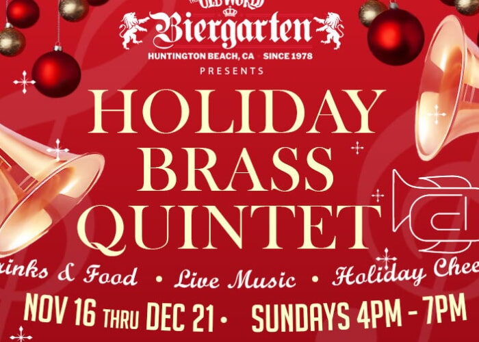 HOLIDAY BRASS QUINTET (Free Show)