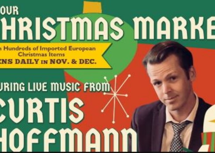 LIVE MUSIC – CURTIS HOFFMANN at the CHRISTMAS MARKET