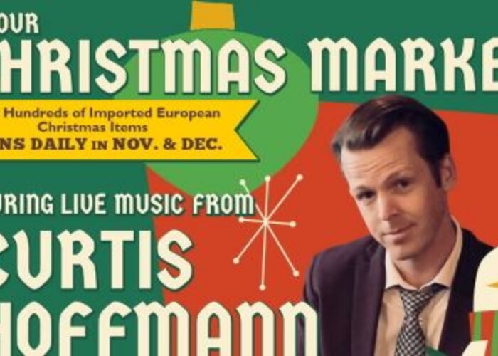 LIVE MUSIC – CURTIS HOFFMANN at the CHRISTMAS MARKET