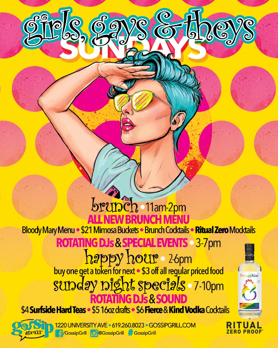 Girls, Gays & Theys Sundays