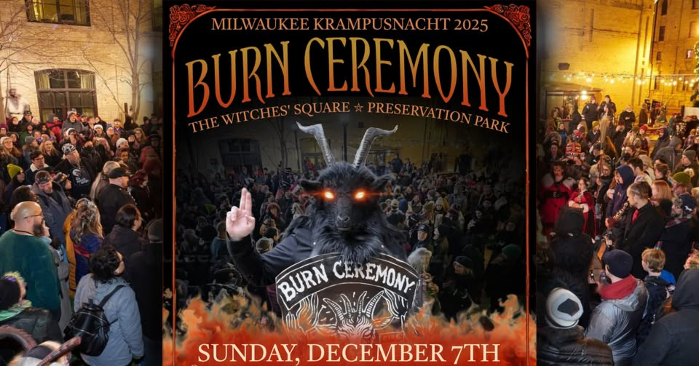 BURN CEREMONY at the Milwaukee Krampusnacht 2025