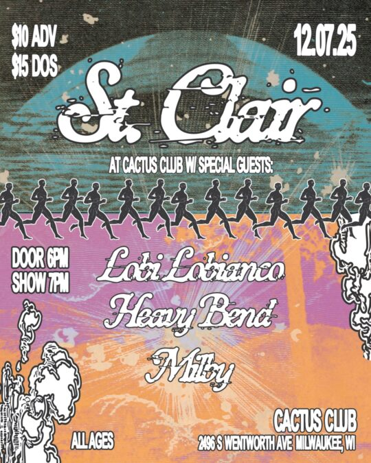 St Clair • Lobi Lobianco • Heavy Bend • Milby