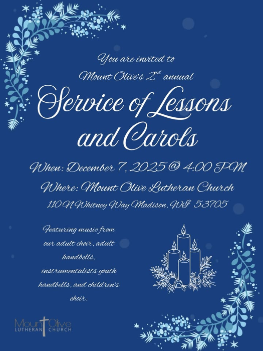 Service Of Lessons And Carols
