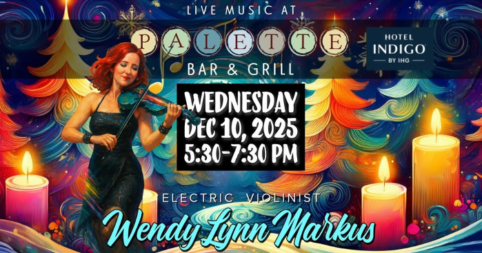 Palette Wednesday Music Series - Electric Violinist Wendy Lynn Markus