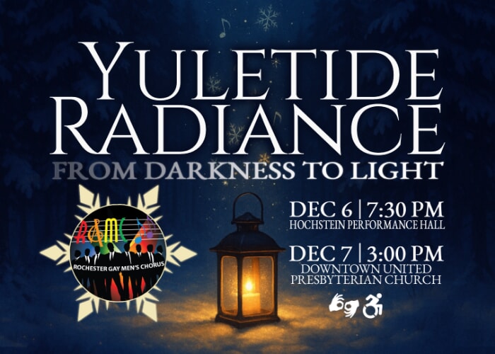 RGMC presents "Yuletide Radiance: From Darkness to Light" (Sun. matinee)
