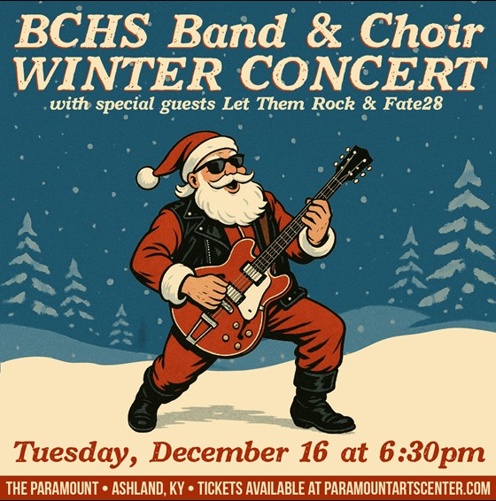 BCHS Band & Choir Winter Concert - Ashland, KY