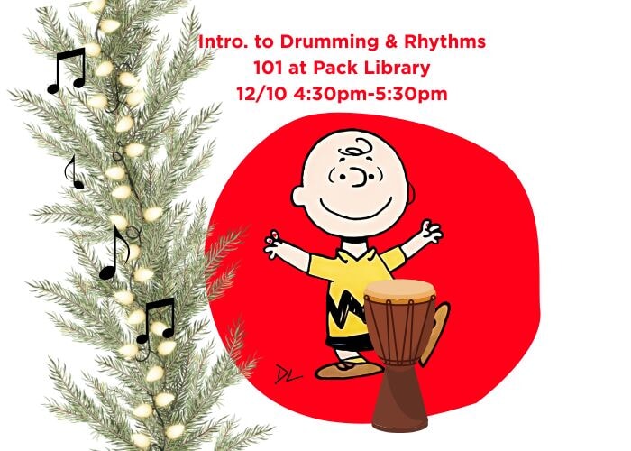 Drumming and Rhythms 101- A Charlie Brown Afternoon