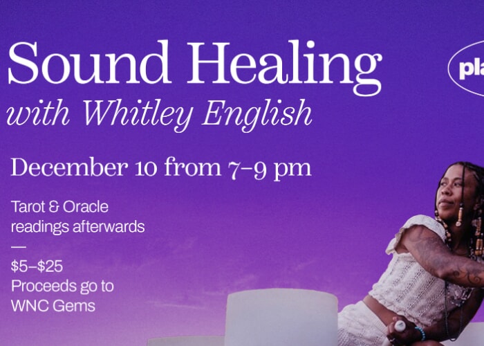 Sound Healing with Whitley English at Plant Bar - South Slope