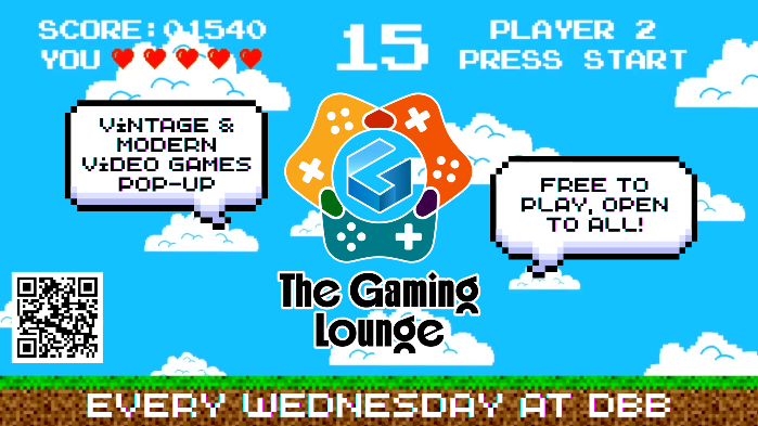 The Gaming Lounge video gaming pop-up