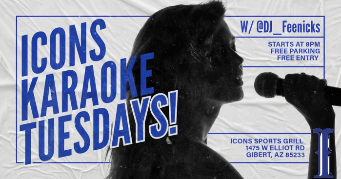 ✨Icons Karaoke Tuesdays!✨