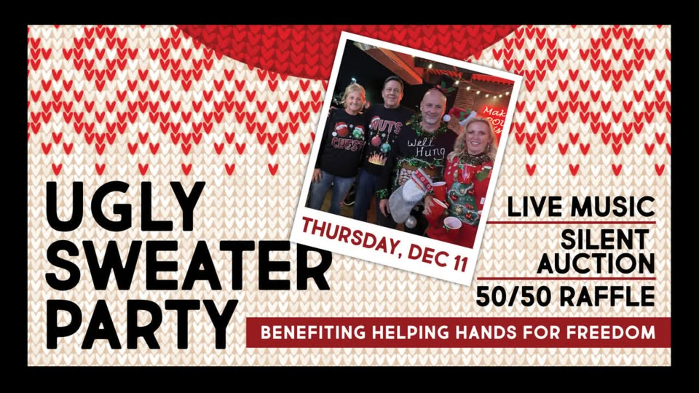 7th Annual Ugly Sweater Party & Fundraiser: Benefitting military families at Christmas