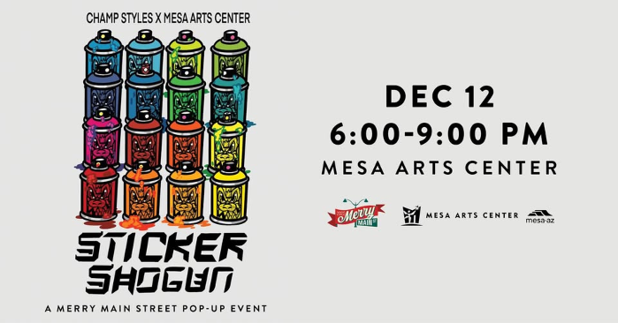 Merry Main Street Pop-Up: Sticker Shogun