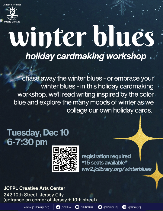 Winter Blues: Holiday Cardmaking Workshop