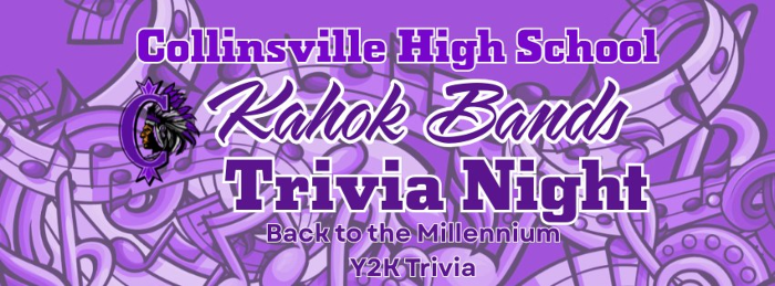 Collinsville High School Kahok Bands Trivia Night