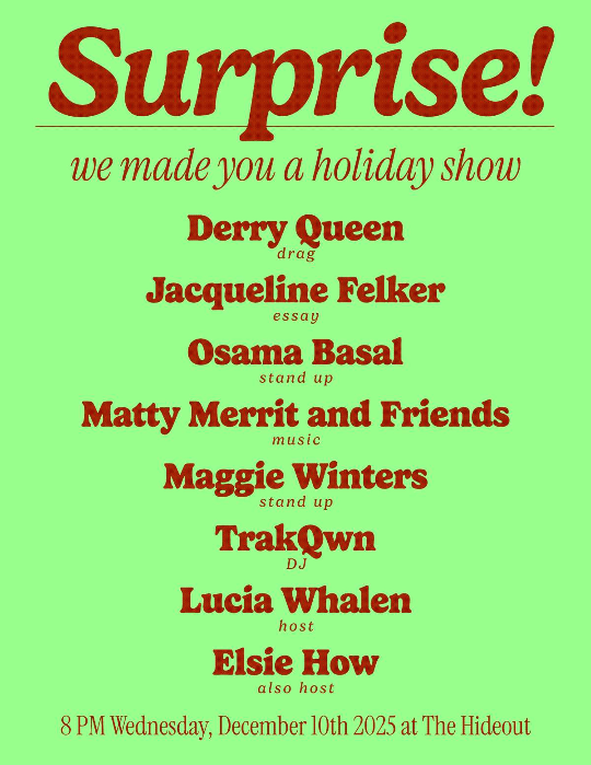 Surprise! We made you a show - Holiday Edition!