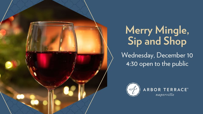 Merry Mingle, Sip and Shop