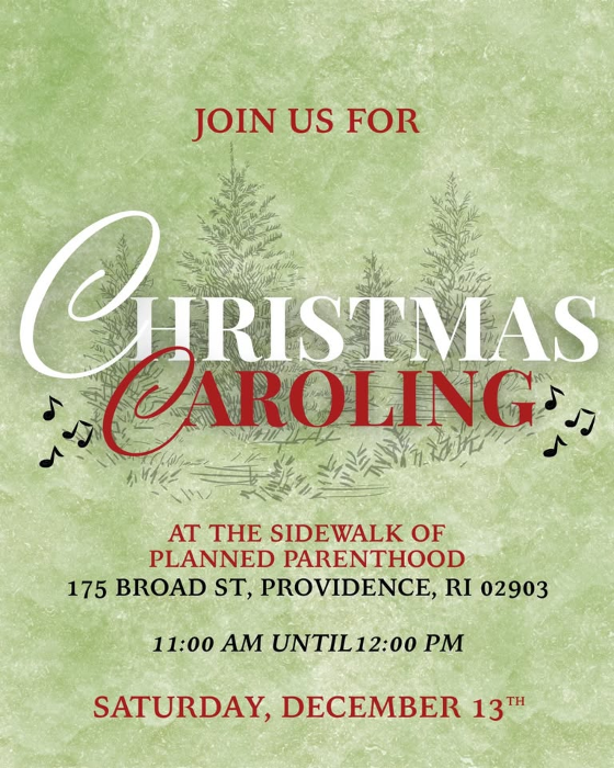 Christmas Caroling at PP - The "Empty Manger"