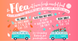 Flea at Farm Fresh Market Hall!