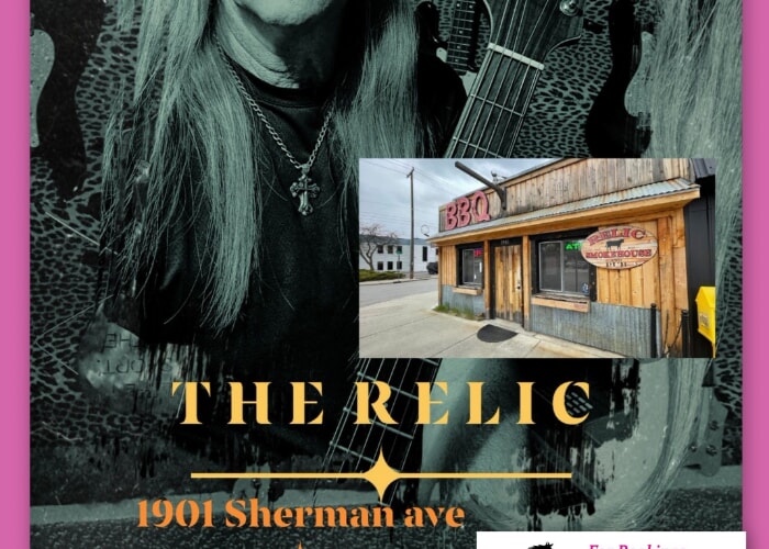 The Relic Smokehouse & Pub bringing you Jody Piper