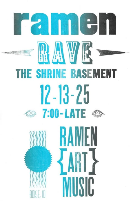 Ramen Rave with guest DJ sets from LX, mquin, Izze Azalea, drkh3art and A Guy Called Soup