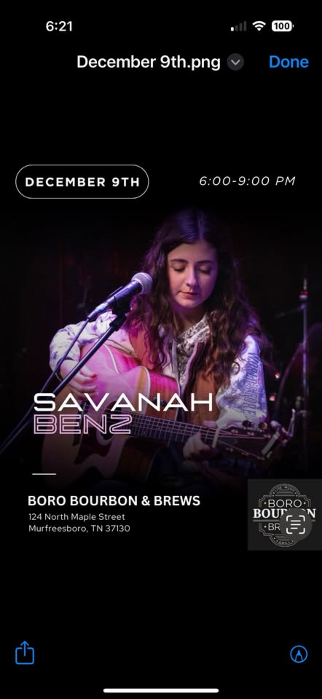 Savanah Benz at BBB's!!!