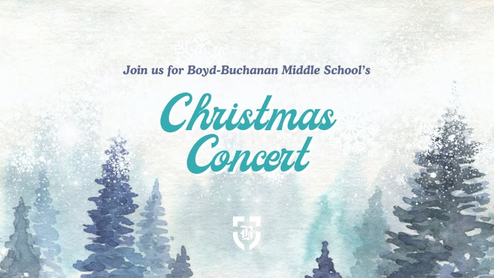BBS Middle School Christmas Concert