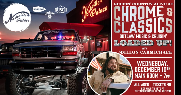 Chrome and Classics: Loaded Up With Dillon Carmichael