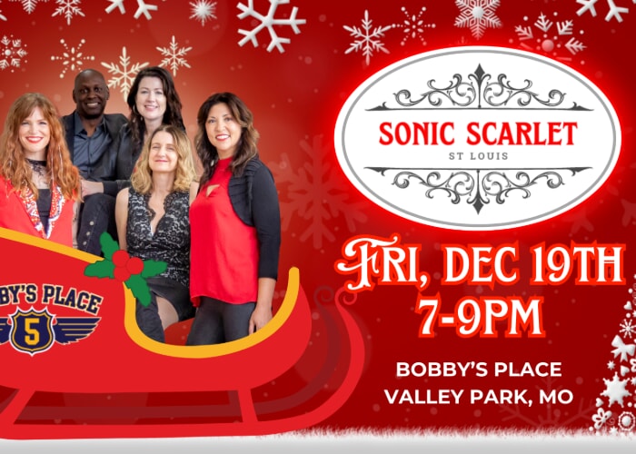 Live Music: Sonic Scarlet Holiday Fun at Bobby's Place