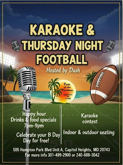 Karaoke and Football Thursdays