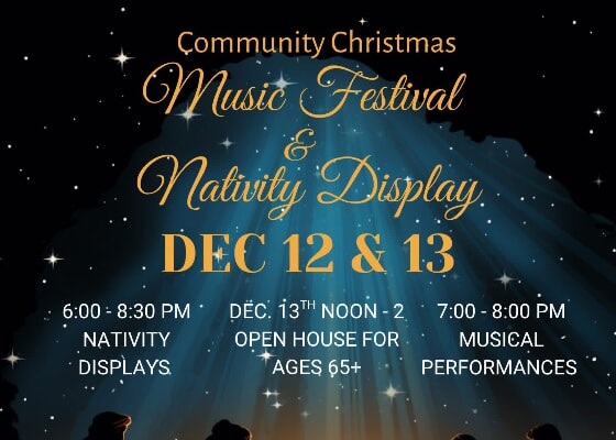 Harford Community Christmas Nativity Display and Music Festival