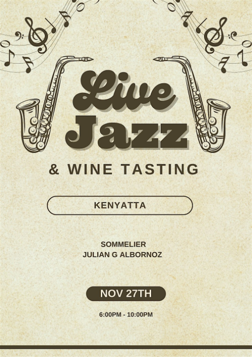 Live Jazz & Wine Tasting